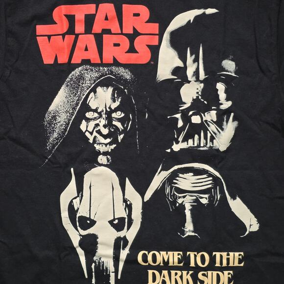 Star Wars Darth Maul Dark Side T-Shirt Mad Engine Men’s S Black Graphic NWT - Picture 2 of 6